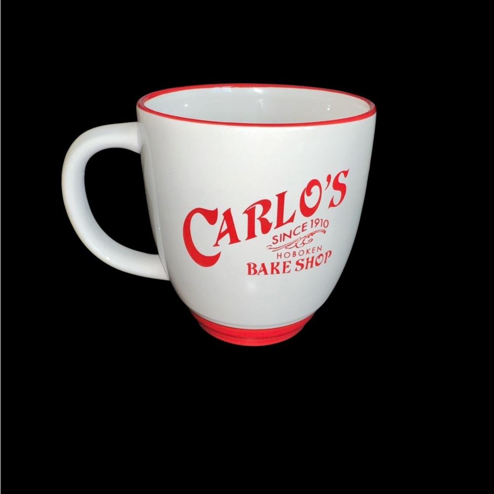 Carlo’s Bake Shop Ceramic White & Red Mug-Cake Boss-Buddy‎ Valastro